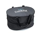 Insulated Crock-Pot 4-7 Quart Oval-Shaped Slow Cooker Black Travel Bag (1)