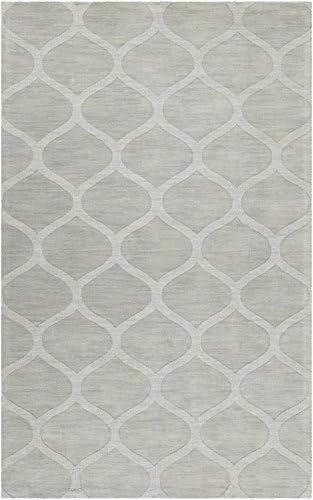 Chandra Rugs Mystica Rectangular Hand Tufted Contemporary Area Rug, 8' x 11', Grey