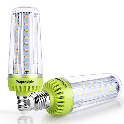 20W Super Bright Corn LED Light Bulbs(200Watt Equivalent) – 3000K Warm White 2320Lumen E26 Medium Screw Base for Residential & Commercial Ceiling Light – Garage Porch Yard Office Street Lamp(2 Packs)