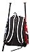 Athletico Baseball Bat Bag - Backpack for Baseball, T-Ball & Softball Equipment & Gear for Kids, Youth, and Adults | Holds Bat, Helmet, Glove, & Shoes | Separate Shoe Compartment, & Fence Hook (Black)