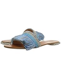 badgley mischka Women 's Sharlene plana sandalia