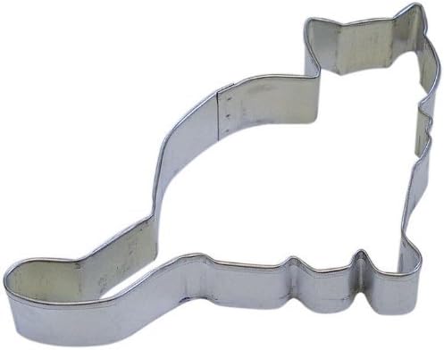 Cats OTBP Kitten Cookie Cutter 4.5 Inch –Tin Plated Steel Cookie Cutters - Kitten Cookie Mold