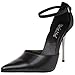 The Highest Heel Women's Slick Ankle-Strap Pump