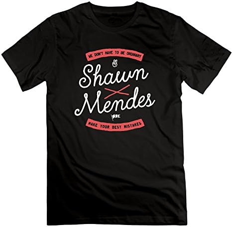Men's Shawn Mendes Best Mistakes Something Big Cotton Short Sleeve T Shirts