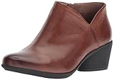 Dansko Women's Raina Chestnut Burnished Calf Bootie