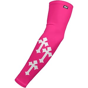 Faith Cross White and Black Arm Sleeve