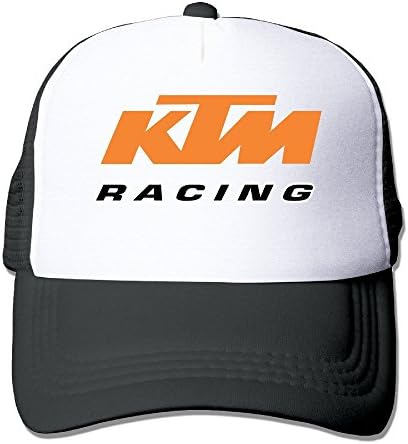 WuliNN KTM Racing Logo Mesh Trucker Hat Outdoor Adjustable Baseball Cap For Unisex