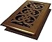 Decor Grates SPH408-RB Floor Register, 4x8 Inches, Rubbed Bronze Finish