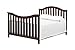 DaVinci Hidden Hardware Twin/Full-Size Bed Conversion Kit (M5789) in Espresso