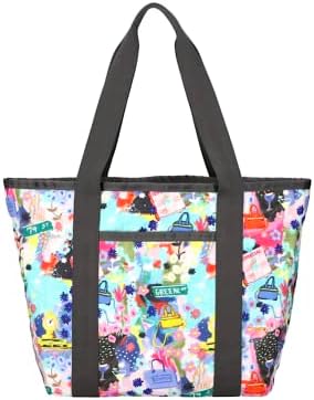 Amazon.com: LeSportsac Cheerful Blooms Small Route Backpack  display picture 3