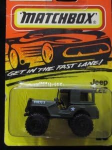 matchbox army jeep