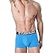 EYUSHIJIA Men's 4 Pack Comfortable Underwear Boxer Briefs(Large, C)