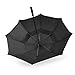 Becko 10-Rib Fast-Dry Foldable Travel Umbrella with 210t Fabric Teflon, Reinforced Windproof Frame - Auto Open/Close, Easy Carry (Black) … (Black 2)