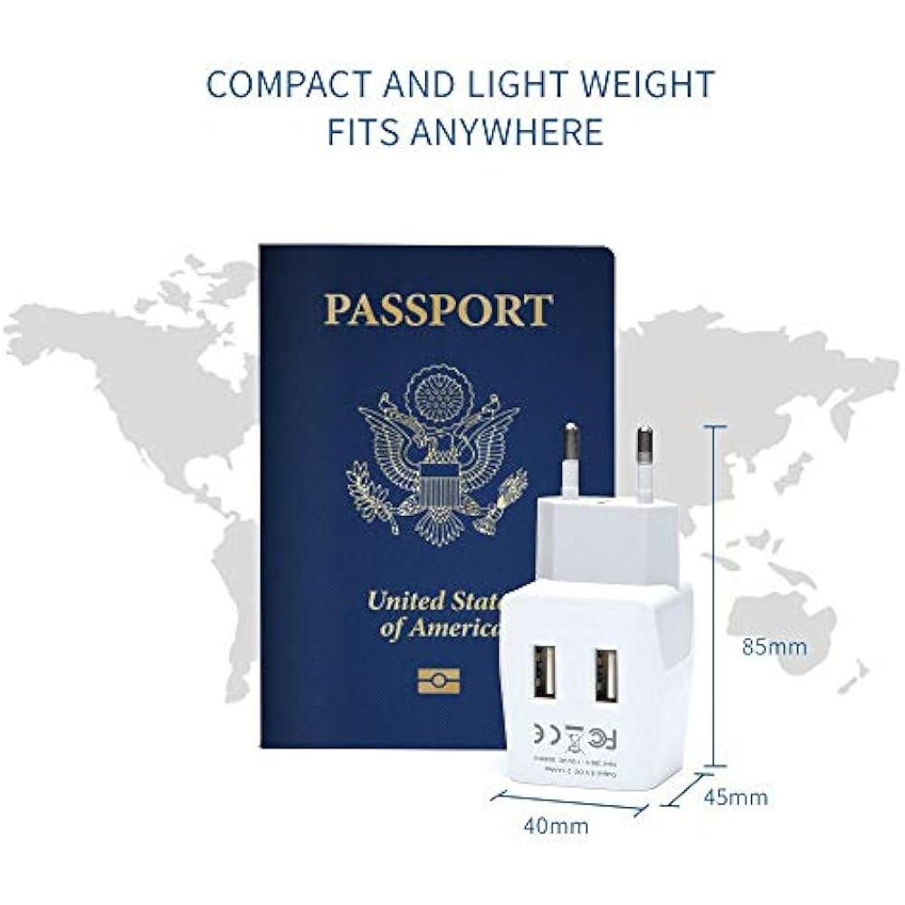 South MultiOutlets Africa, Botswana Travel Adapter Plug By Ceptics With