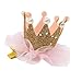 2017 Hot Cute Kids Toddler Girls Princess Hairpin Elastic Flower Crown Headwear by FEITONG