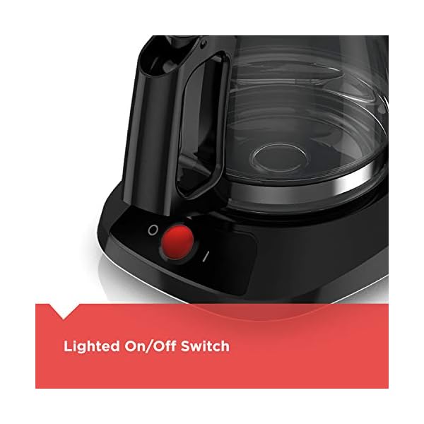 BLACK+DECKER CM0555B 5Cup* Coffeemaker, Black The Home Kitchen Store