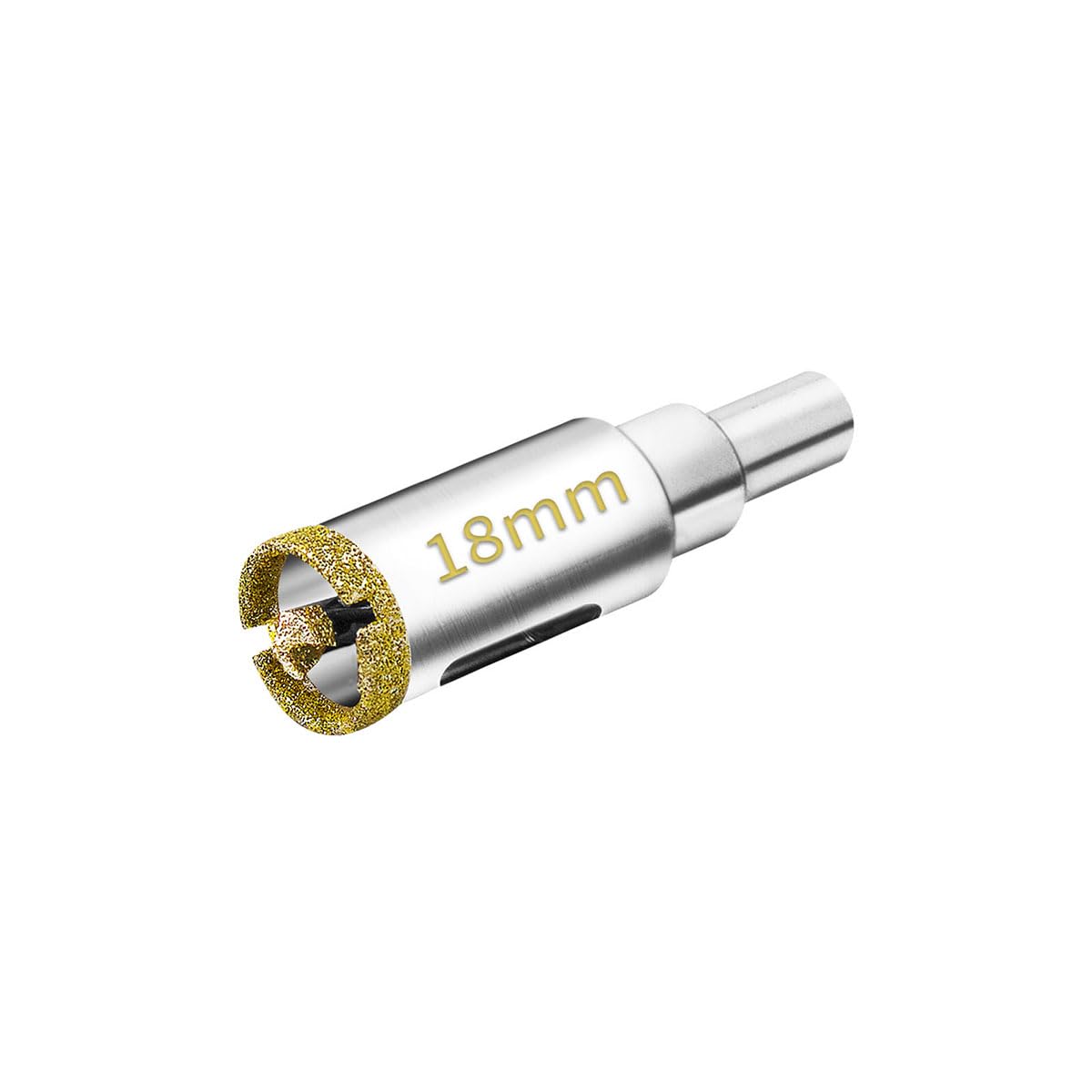 Meccion Diamond Hole Saw with Pilot Center Drill Bit 18mm Diamond Core Hole Cutter for Tile, Porcelain, Glass, Marble, Ceramic — image 1