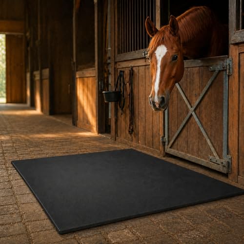 Dilunave Heavy Duty Rubber Stall Mat