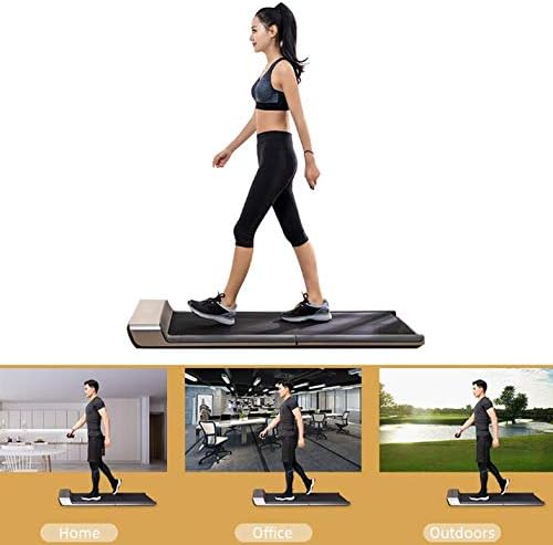 thelastplanet Running Machines，Walking Pad A1 Walking machine Electric Foldable Walking Machine with Remote Control No Noise and Comfortable Fitness Equipmentfootprint sensing speed control