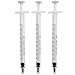 Set of 120 1ml 1cc Syringe with Luer Slip Tip, No Needle
