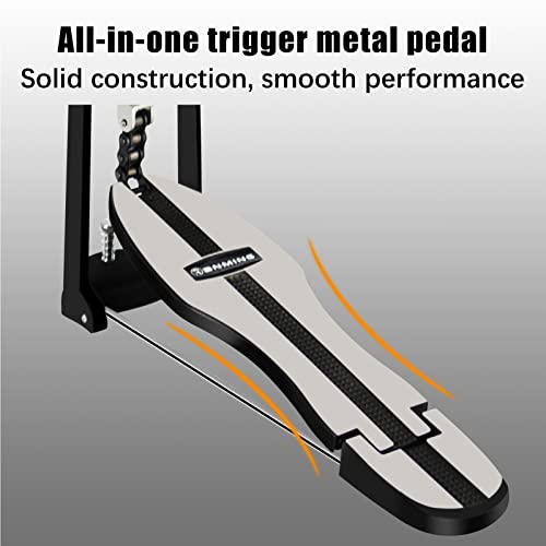 RANMING Practice Drum Pad Stand Kit,Silent Drum Pad Set，Drum Set