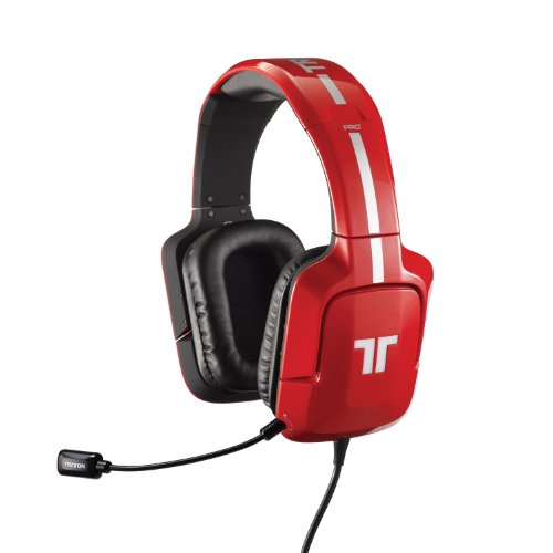 TRITTON Pro+ 5.1 Surround Gaming Headset for PS4, PS3, and X360 - Red