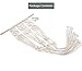 Mkono Macrame Plant Hanger Triple Hanging Planter Wall Home Decor 30 Inches