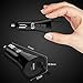 iPhone Car Charger - Syncwire 4.8A/24W USB Car Charger Adapter with Coiled MFI Lightning Cable for iPhone Xs, XS Max, XR, X, 8, 8 Plus, 7, 7 Plus, 6s, 6s Plus, iPad & More - Black