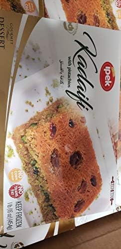 Ipek seyidoglu kadaifi with pistachios 1lb kataifi Fistikli kadayif