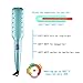 Hair Straightener, Mangee Extra wide Tourmaline Ceramic Flat Iron for All Hair Types with Adjustable Temperature Professional Straightener and Salon High Heat 200℉-450℉ Heats Up Fast (LightBlue)thumb 2