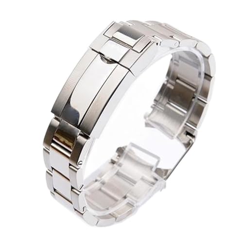 Watch Bracelet Compatible With Accessories Band Chain 20mm 21mm Solid Stainless Steel Strap