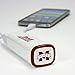 NCAA APU 2200JX USB Mobile Charger, White