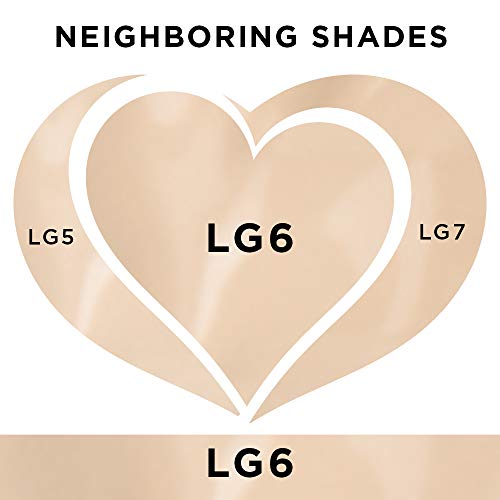 PÜR 4-in-1 Love Your Selfie Longwear Foundation & Concealer, Lg6, 1 Ounce