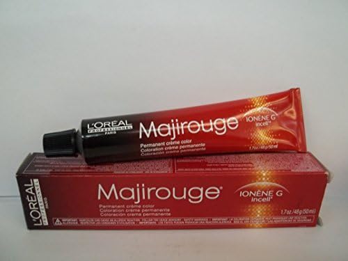 L'Oreal Professional Majirouge Ionene G Incell Permanent Creme Hair Color - 1.7 Fl. Oz. Tubes - Shade Selection: 5.65 by Majirouge