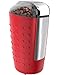 Vremi Electric Coffee Grinder - 150 Watt Portable Coffee Bean Grinder with Easy Touch Settings Stainless Steel Blades - Grinds Coarse Fine Ground Beans for 12 to 14 Cups of Coffees - Red