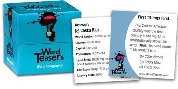 Word Teasers: World Geography W Culture Facts