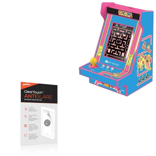 BoxWave Screen Protector Compatible with My Arcade Ms.PAC-Man Nano Player Pro - ClearTouch Anti-Glare (2-Pack), Anti-Fingerprint Matte Film Skin