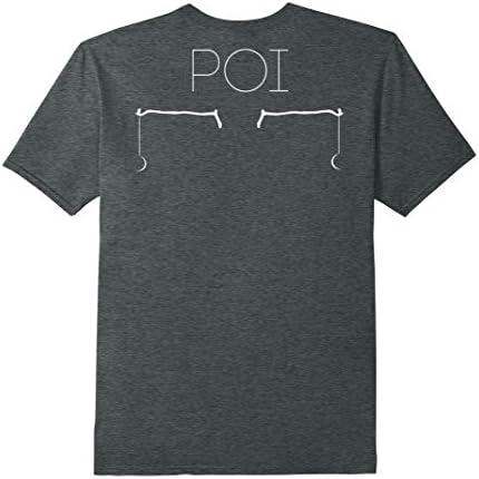 Mens Poi shirt Small Dark Heather