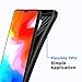 ELESNOW OnePlus 6T Case, Carbon Fiber Design Ultra Thin Shock Absorption Anti Scratch Protective Case for OnePlus 6T (Black)