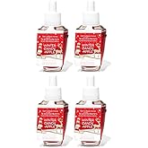 Bath and Body Works 4 Pack Winter Candy Apple Wallflowers Fragrance Refill 0.8 Oz.