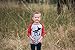 7 ate 9 Apparel Four Dino Birthday Dinosaur Red Baseball Tee 4T