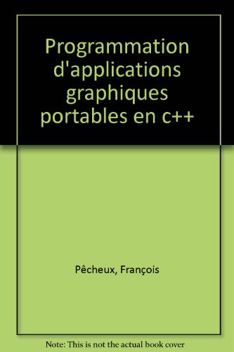 Programmation d'applications graphiques portables en C++