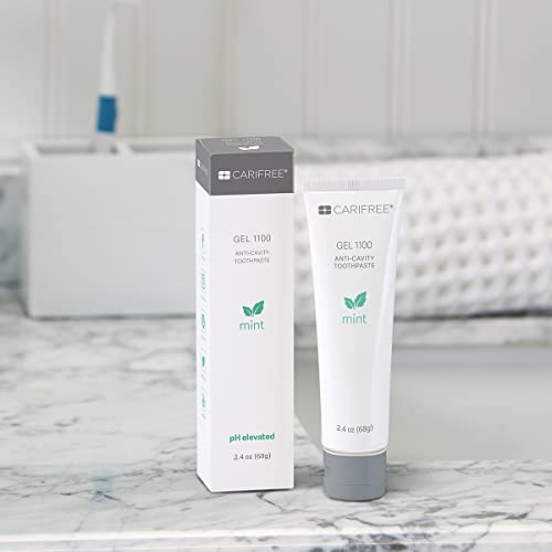CariFree Gel 1100 (Mint) AntiCavity Toothpaste Cavity Prevention Freshens Breath and