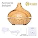 Essential Oil Diffuser | 6 Hour Mini Diffusers for Essential Oils Measuring Cup | Ultra Quiet Super High Aroma Output | Small Aromatherapy Humidifierthumb 2