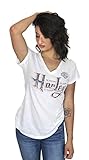 Barnett Harley-Davidson Harley-Davidson Womens Premium Style B&S Knotted Hip Detail White Shirt