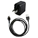 Fenzer Black Wall Charger USB Data Sync Charge Cable for Samsung SGH t229 t339 t349 t401g t409 t439