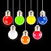 MEXUD-1W E27 Coloured Round LED Golf Ball Light Bulb Lamp (Yellow)