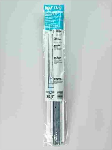Undermount Drawer Slide 1129pzc20 Amazon Co Uk Diy Tools