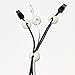 Adywe 20 Pack Desktop tough adhesive Cable Clips Holders, One Channel Cord Management System for Your Wires, Desktop Cable Organizers & Computer, Electrical, Charging or Mouse, usb cord (White)