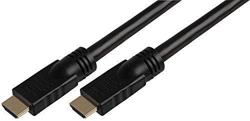 Pro Signal PSG03869 High Speed 4K UHD HDMI Lead, 24AWG, Male to Male, Gold Plated Contacts, 1.5m, Black